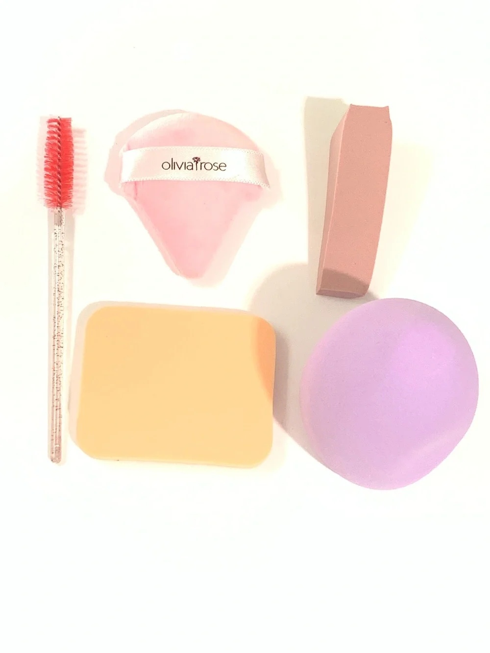 Olivia Rose Pink & Purple Makeup Sponge Set